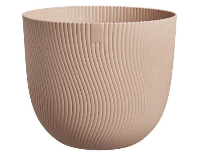 ELHO Pflanzengefäss Sereh hoch ø 40 cm kühler Ton in  präsentiert im Onlineshop von KAQTU Design AG. Blumentopf ist von ELHO