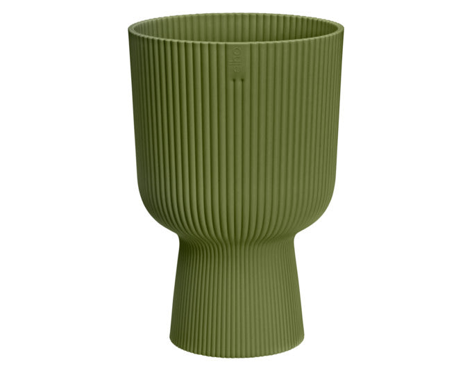 ELHO Pflanzengefäss Vibes fold Coupe ø 14 cm ferngrün in  präsentiert im Onlineshop von KAQTU Design AG. Blumentopf ist von ELHO