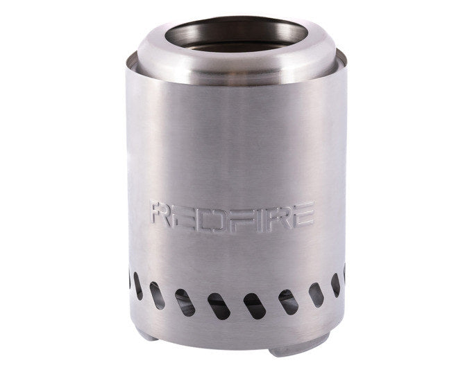 REDFIRE Tischfeuerstelle Volcano Small Edelstahl in Edelstahl, Silber präsentiert im Onlineshop von KAQTU Design AG. Feuerschale ist von REDFIRE