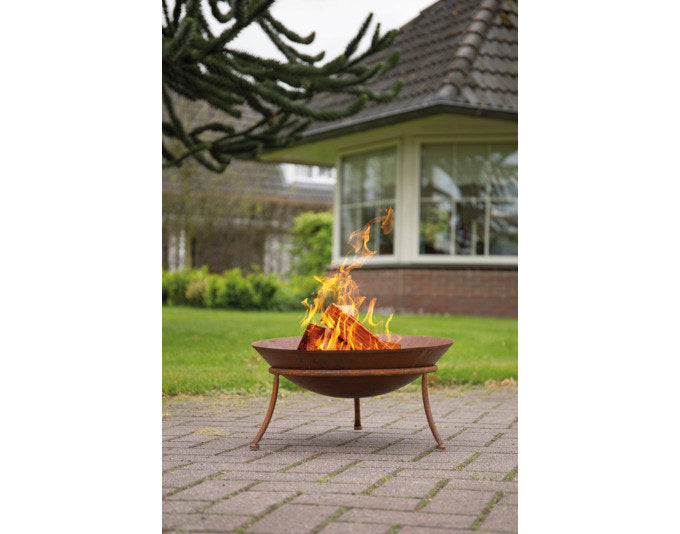 REDFIRE Feuerstelle Tulsa rost in Rostbraun, Braun präsentiert im Onlineshop von KAQTU Design AG. Feuerschale ist von REDFIRE