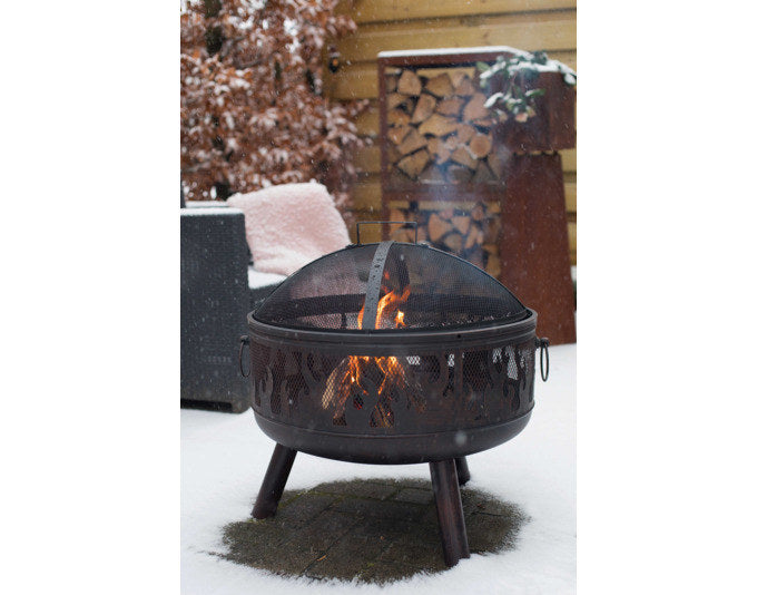 REDFIRE Feuerstelle Blazer schwarz in Schwarz präsentiert im Onlineshop von KAQTU Design AG. Feuerschale ist von REDFIRE