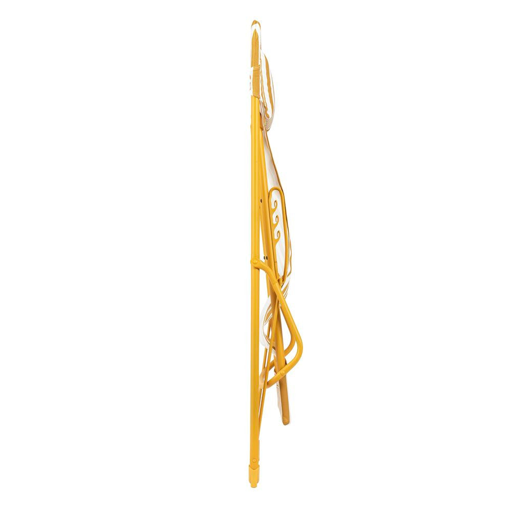 LAFUMA Sessel Transaswing Rayure miel in Gelb präsentiert im Onlineshop von KAQTU Design AG. Liegestuhl ist von LAFUMA