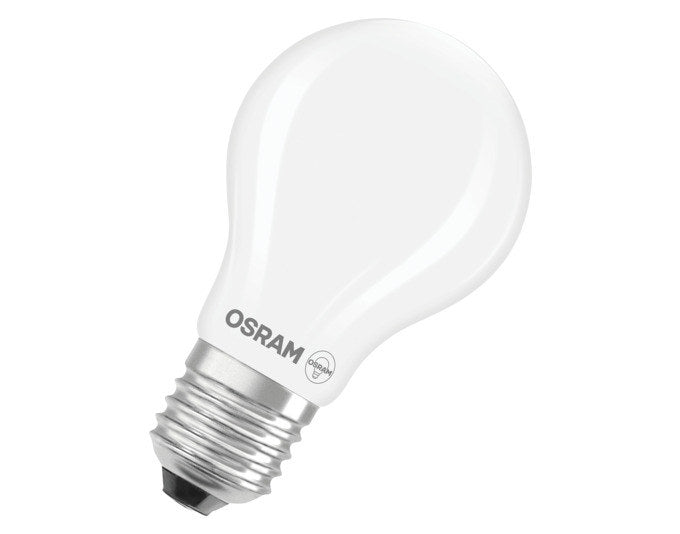 OSRAM LED-Lampe Star Classic A E27 3.4W 470lm frosted Warm White in  präsentiert im Onlineshop von KAQTU Design AG. Leuchtmittel ist von OSRAM