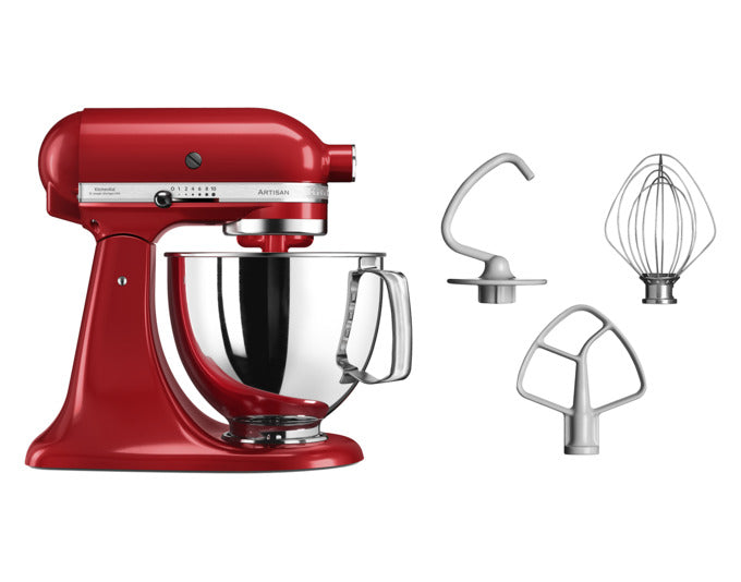 KITCHENAID Küchenmaschine Artisan KSM125 4.8 l rot in  präsentiert im Onlineshop von KAQTU Design AG. Küchengerät ist von KITCHEN AID