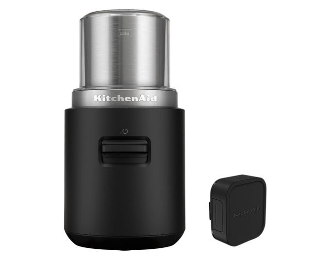 KITCHENAID Kaffeemühle kabellos inkl. Akku schwarz matt in  präsentiert im Onlineshop von KAQTU Design AG. Küchengerät ist von KITCHEN AID