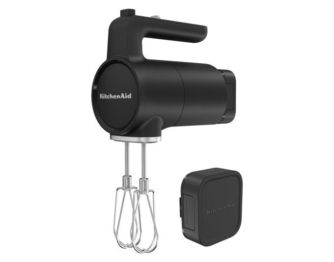 KITCHENAID Handrührer kabellos inkl. Akku schwarz matt in Schwarz matt, Schwarz präsentiert im Onlineshop von KAQTU Design AG. Mixer ist von KITCHEN AID