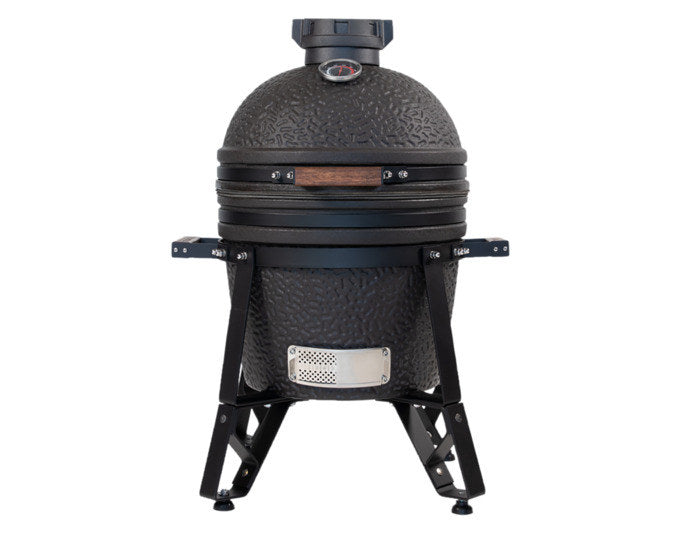 THE BASTARD Grill Urban Compact schwarz matt in Schwarz matt, Schwarz präsentiert im Onlineshop von KAQTU Design AG. Holzkohlegrill ist von THE BASTARD