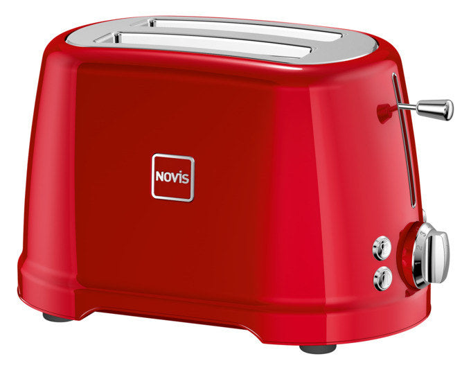 NOVIS Toaster Iconic Line T2 rot in Rot präsentiert im Onlineshop von KAQTU Design AG. Toaster ist von NOVIS