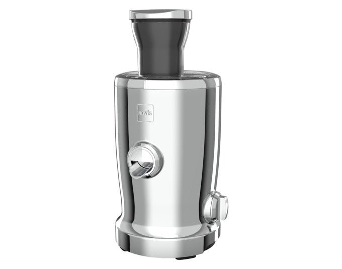 NOVIS Entsafter NewGen SX-3 VitaJuicer chrom in  präsentiert im Onlineshop von KAQTU Design AG. Küchengerät ist von NOVIS