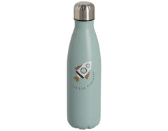 ZELLER Trinkflasche Rocket Edelstahl petrol 0.5 l ø 7x26.5 cm