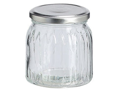 Barattolo per conserve ZELLER con coperchio in metallo 280 ml ø 8,1x8,6 cm