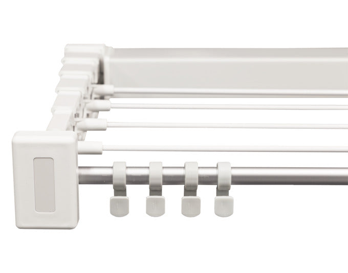 STEWI Wäschetrockner Teleskop Prestige weiss 60 cm in  präsentiert im Onlineshop von KAQTU Design AG. Wäscheständer ist von STEWI