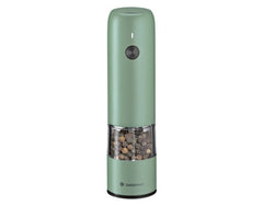 <tc>ZASSENHAUS</tc> Macinapepe elettrico Cologne USB 14 cm verde