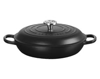 LE CREUSET Gourmet-Profitopf Signature schwarz Crucible ø 30 cm 3.5 l