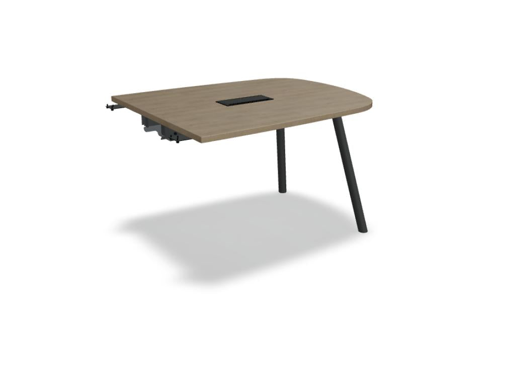 Echo ETM10BL - Tisch in Honigeiche präsentiert im Onlineshop von KAQTU Design AG. Esstisch ist von Mdd