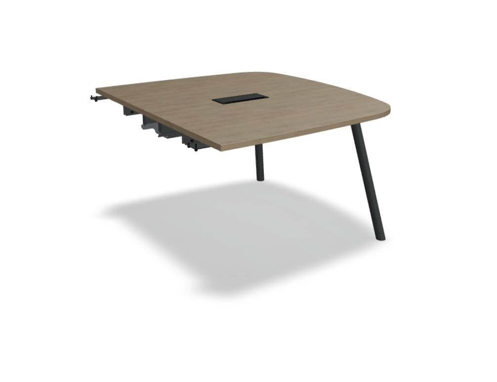 Echo ETM14BL - Tisch in Honigeiche präsentiert im Onlineshop von KAQTU Design AG. Esstisch ist von Mdd