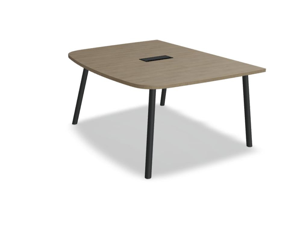 Echo ETM16BP - Tisch in Honigeiche präsentiert im Onlineshop von KAQTU Design AG. Esstisch ist von Mdd