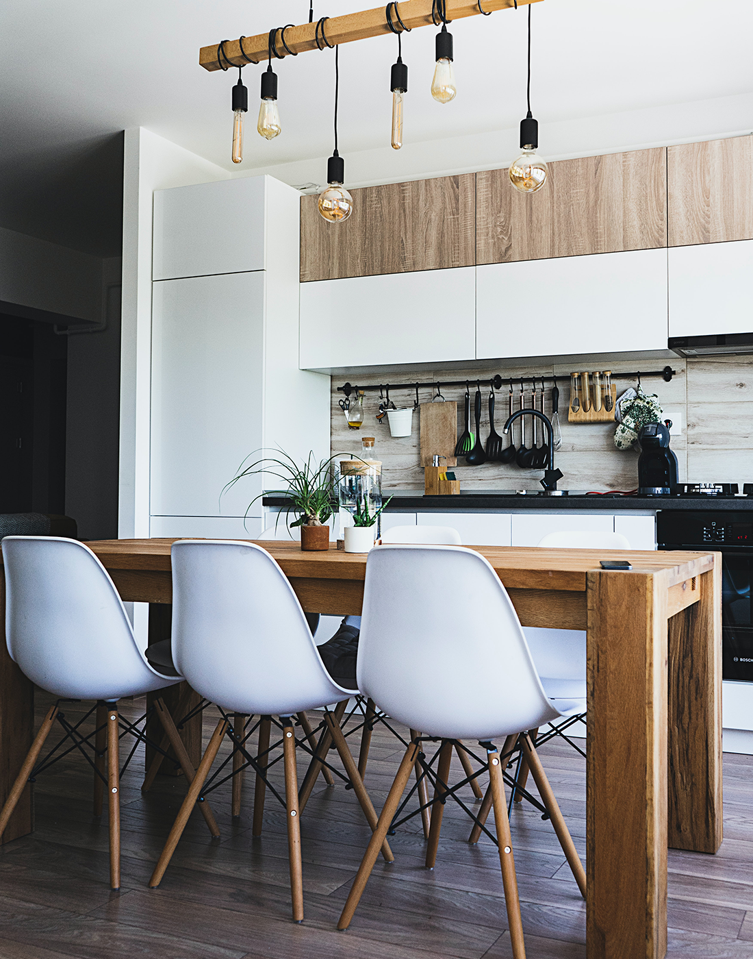 Esszimmer modern eingerichtet