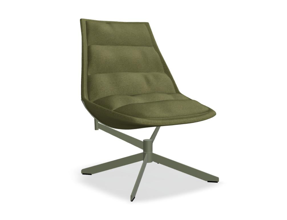 Fat Frank F04 - Sessel in Orange präsentiert im Onlineshop von KAQTU Design AG. Drehsessel ist von Mdd