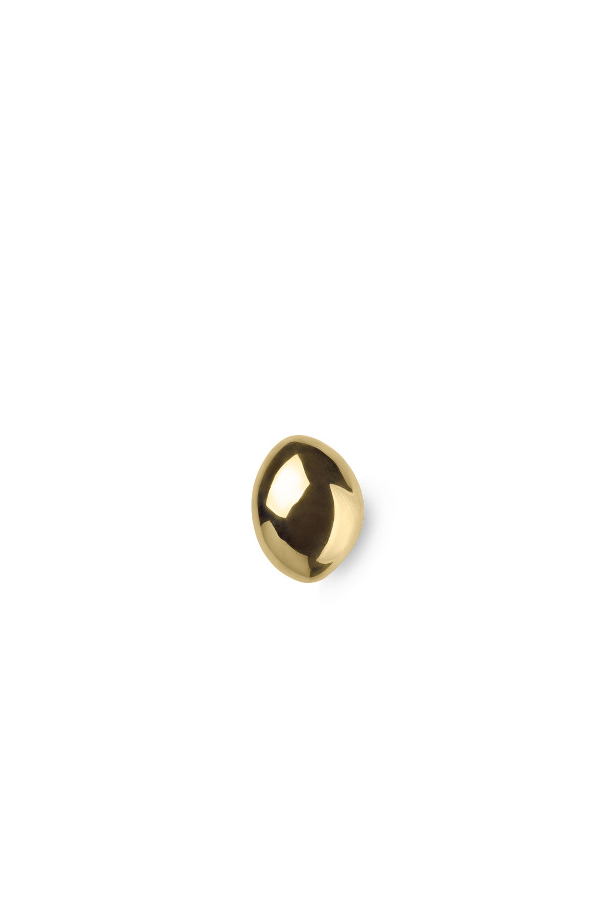 Haken Zitrone in Messing präsentiert im Onlineshop von KAQTU Design AG. Kleiderhaken ist von Ferm Living
