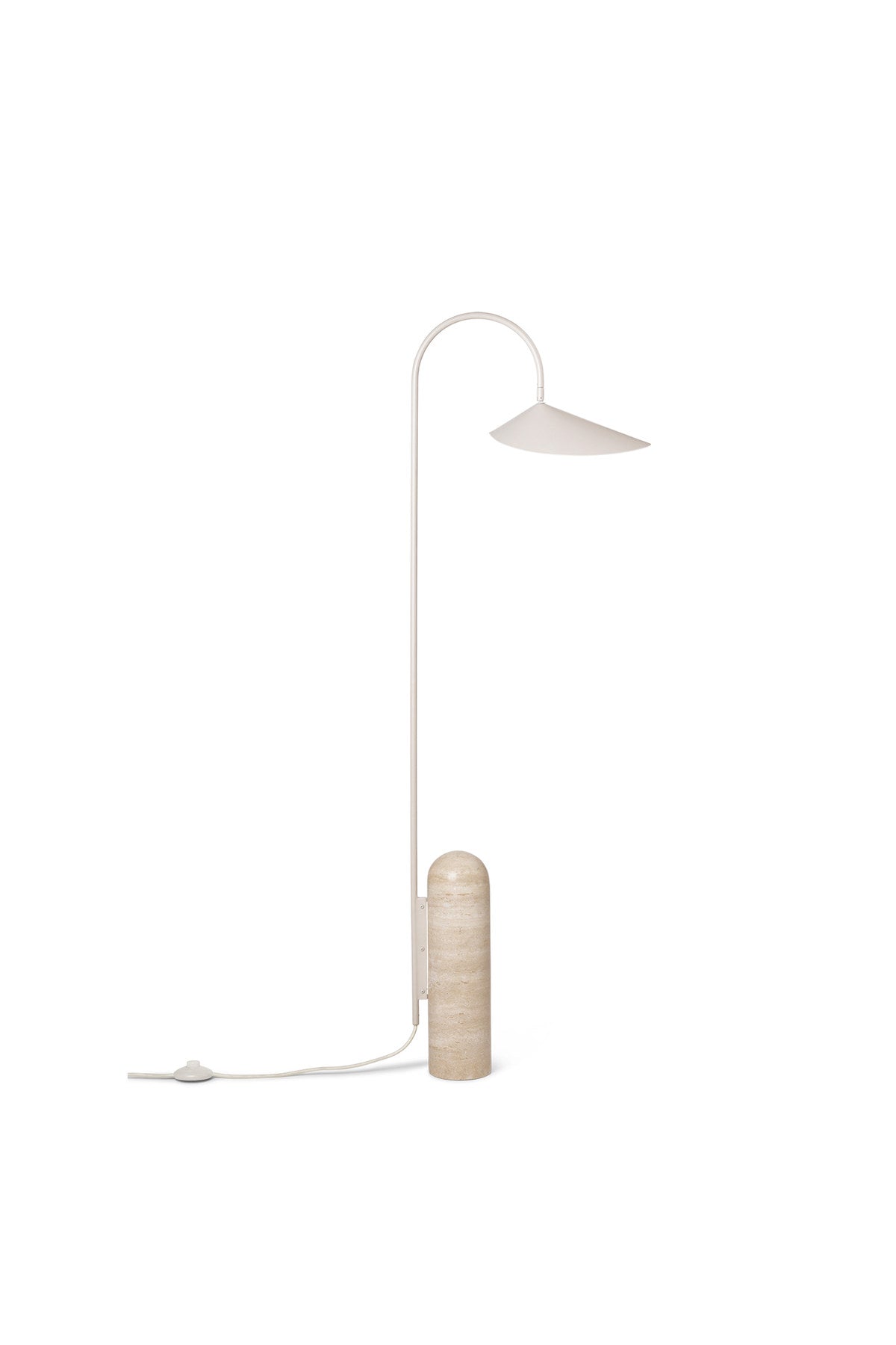 Arum Stehlampe in Kaschmir präsentiert im Onlineshop von KAQTU Design AG. Stehleuchte ist von Ferm Living