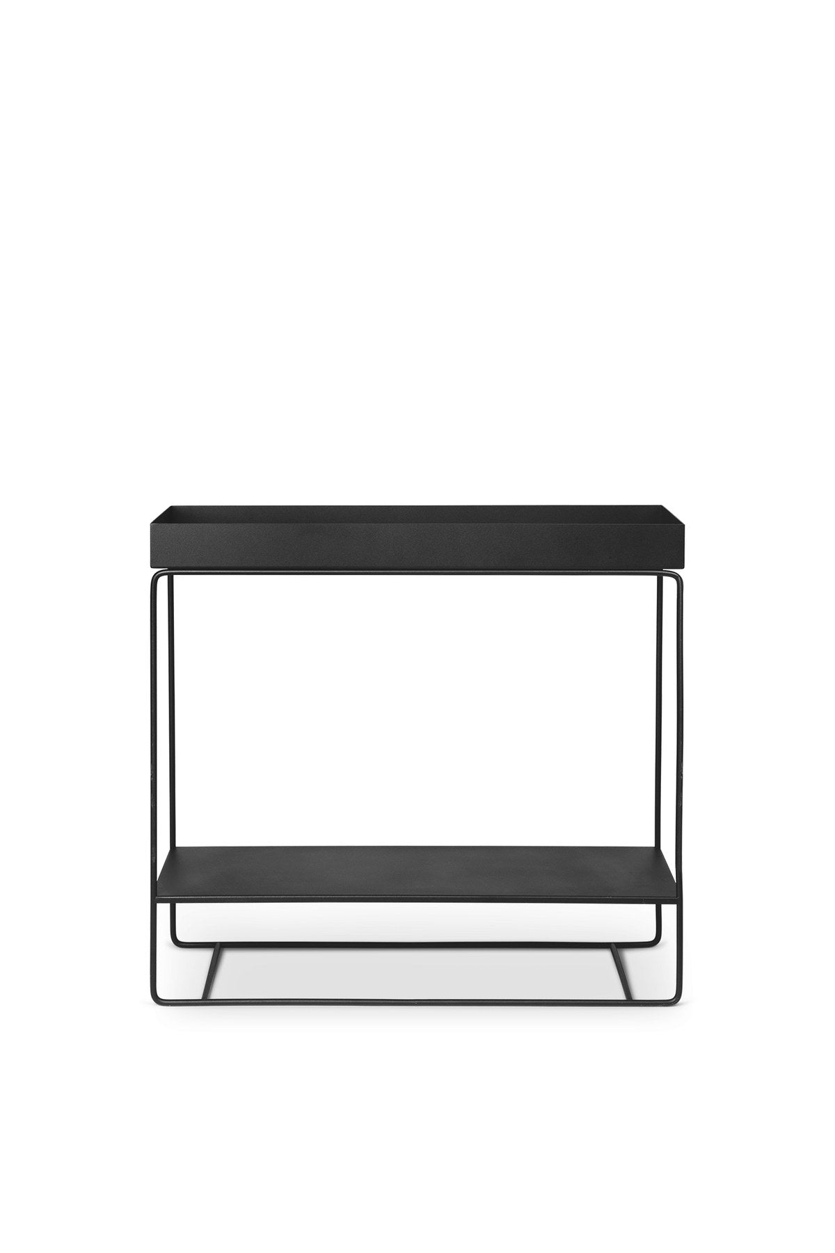 Plant Box - 2 Ebenen in Schwarz präsentiert im Onlineshop von KAQTU Design AG. Pflanzentopf Outdoor ist von Ferm Living