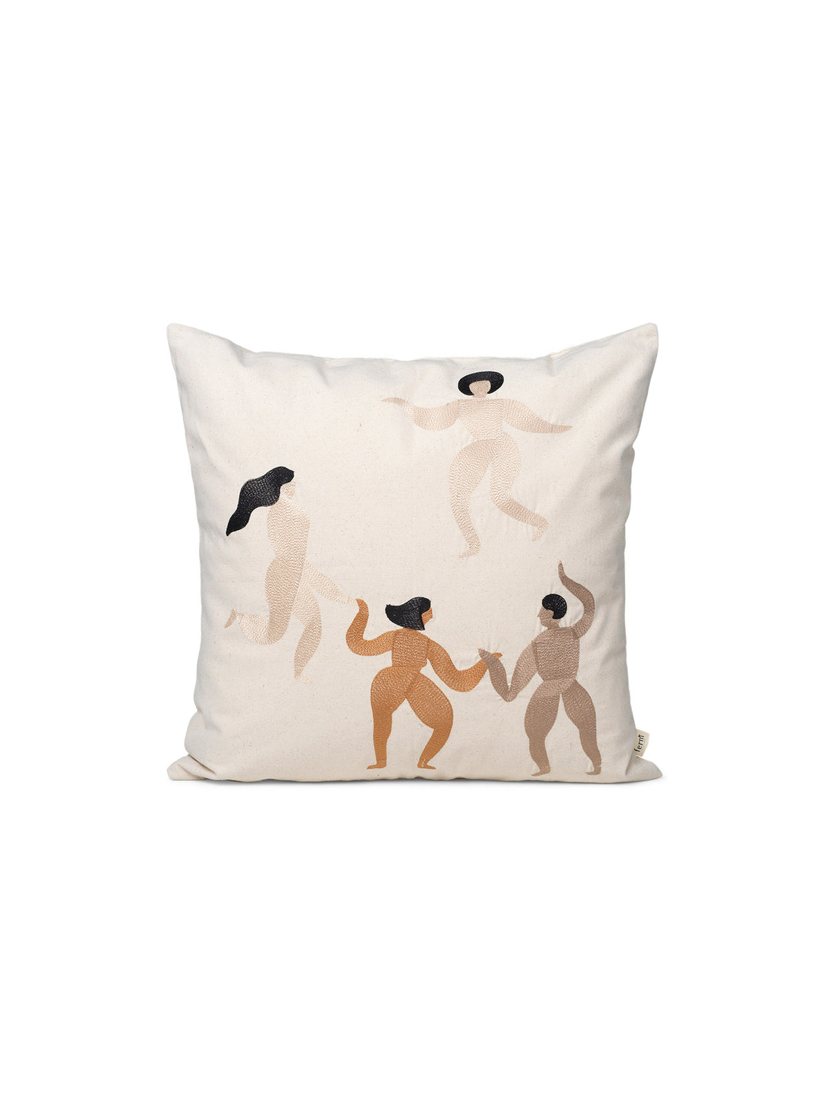Free Kissen in Hellbraun präsentiert im Onlineshop von KAQTU Design AG. Deko Kissen ist von Ferm Living