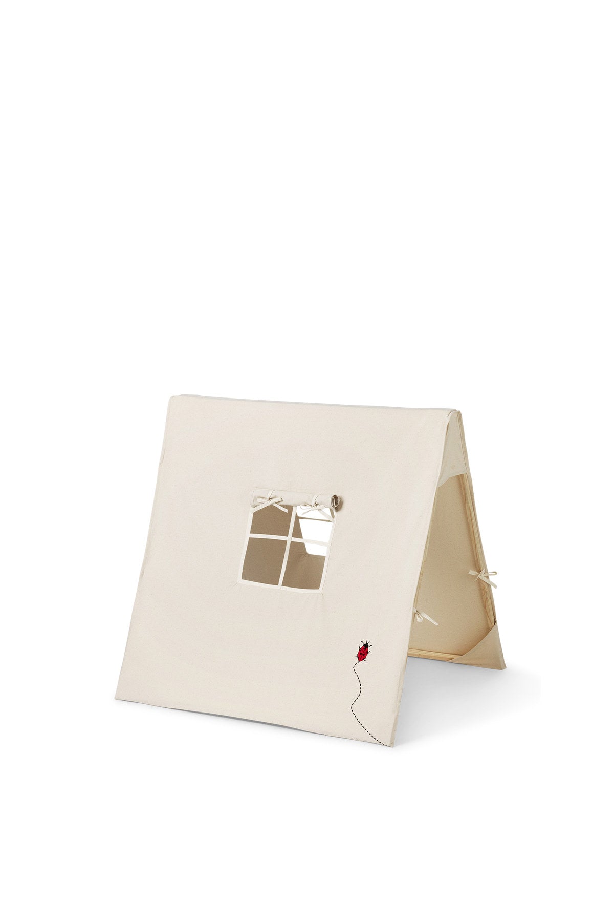 Spielzelt Marienkäfer in Hellbraun präsentiert im Onlineshop von KAQTU Design AG. Zelt Kids ist von Ferm Living