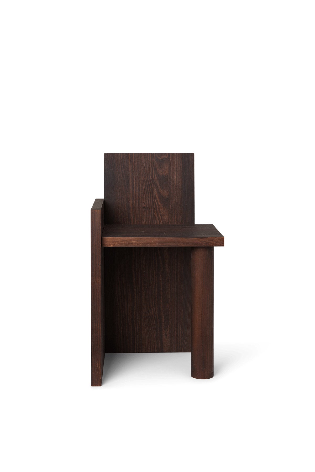 Uta Piece Beistelltisch in Braun präsentiert im Onlineshop von KAQTU Design AG. Beistelltisch ist von Ferm Living