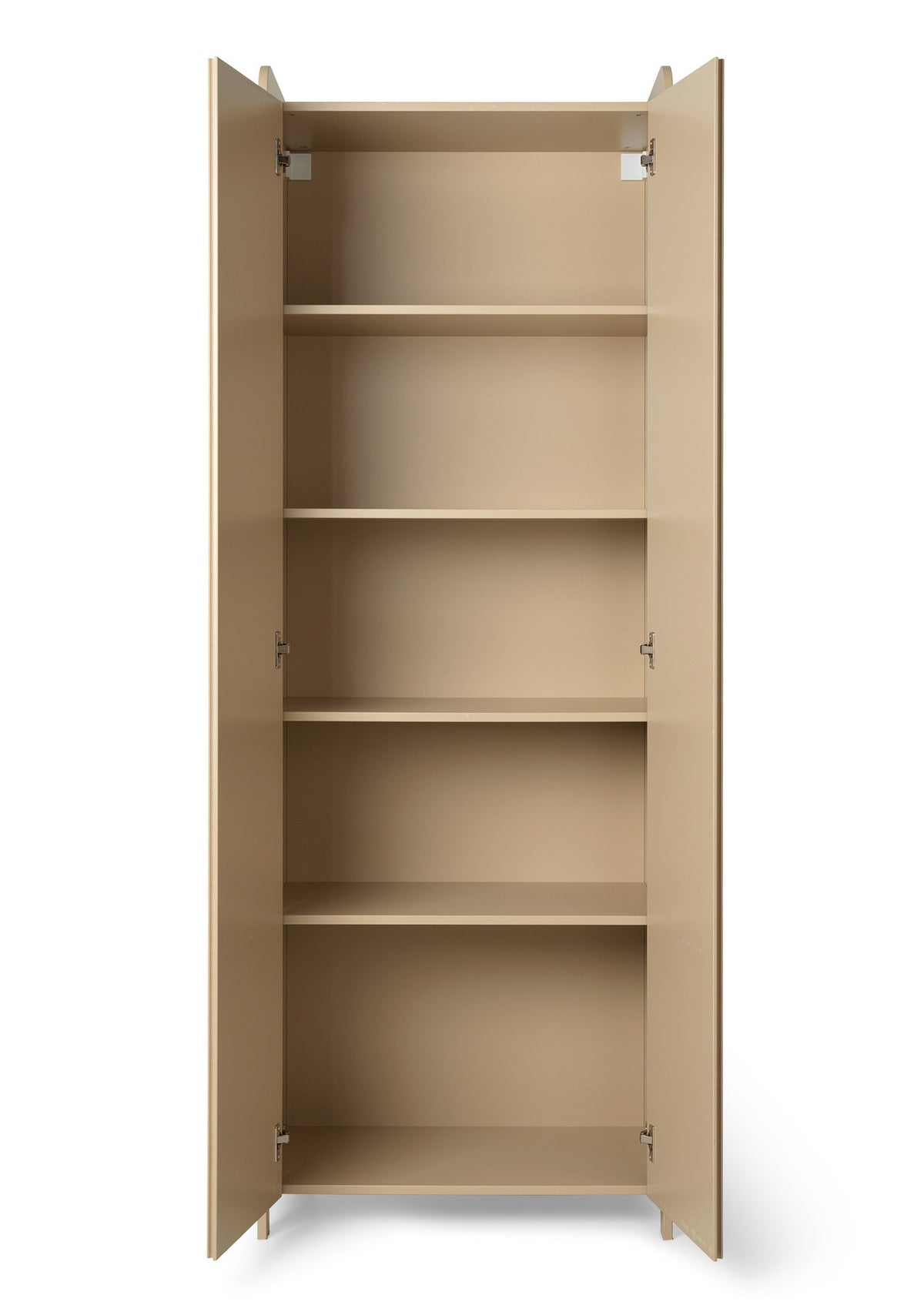 Sill Cupboard Tall in Beige präsentiert im Onlineshop von KAQTU Design AG. Drehtürenschrank ist von Ferm Living