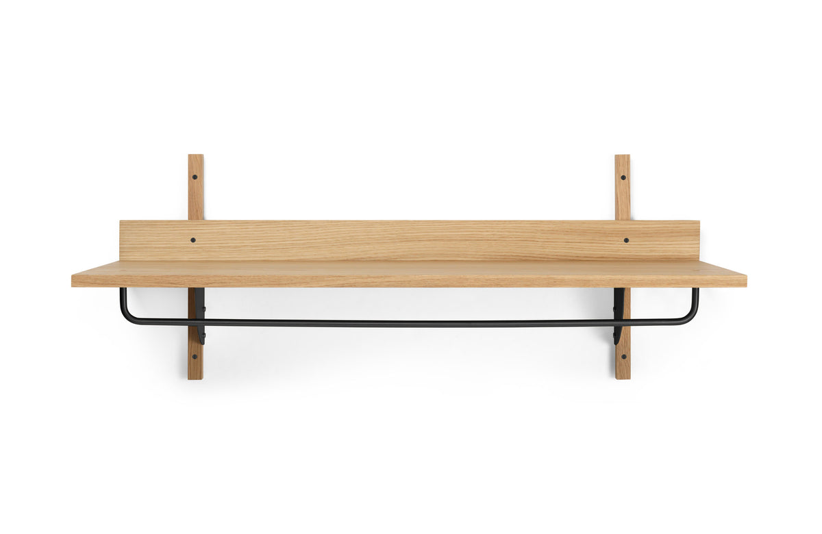 Sector Wandregal in Natur / Messing präsentiert im Onlineshop von KAQTU Design AG. Wandregal ist von Ferm Living