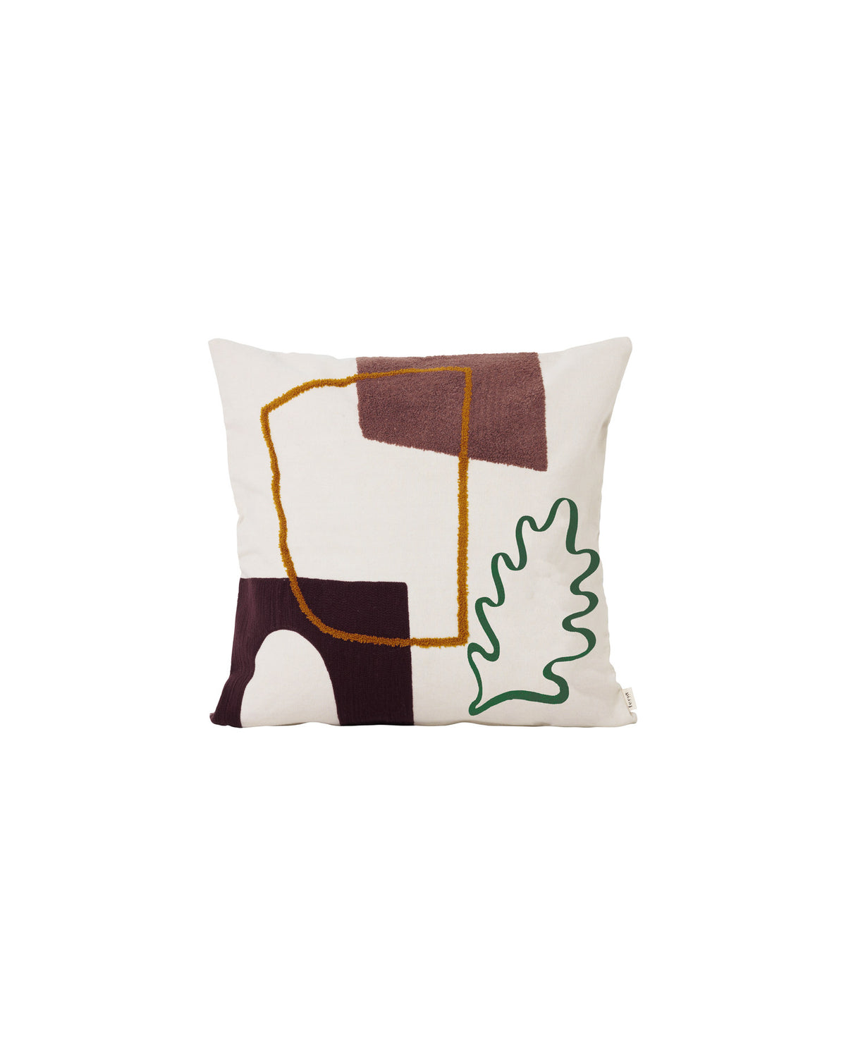 Mirage Kissenbezug in Leaf präsentiert im Onlineshop von KAQTU Design AG. Deko Kissenbezug ist von Ferm Living