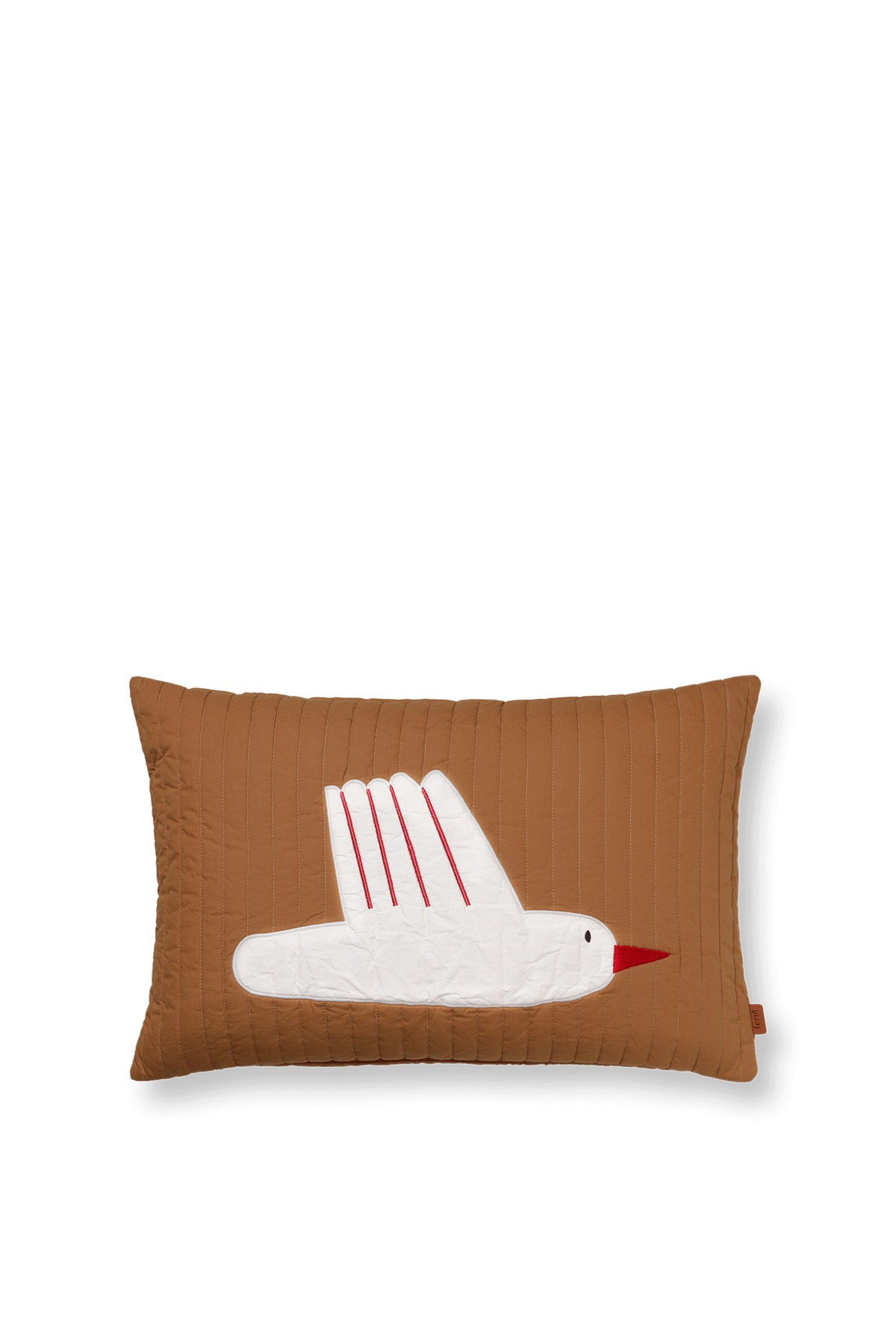 Bird Kissen in Sugar Kelp präsentiert im Onlineshop von KAQTU Design AG. Kissenbezug Kids ist von Ferm Living