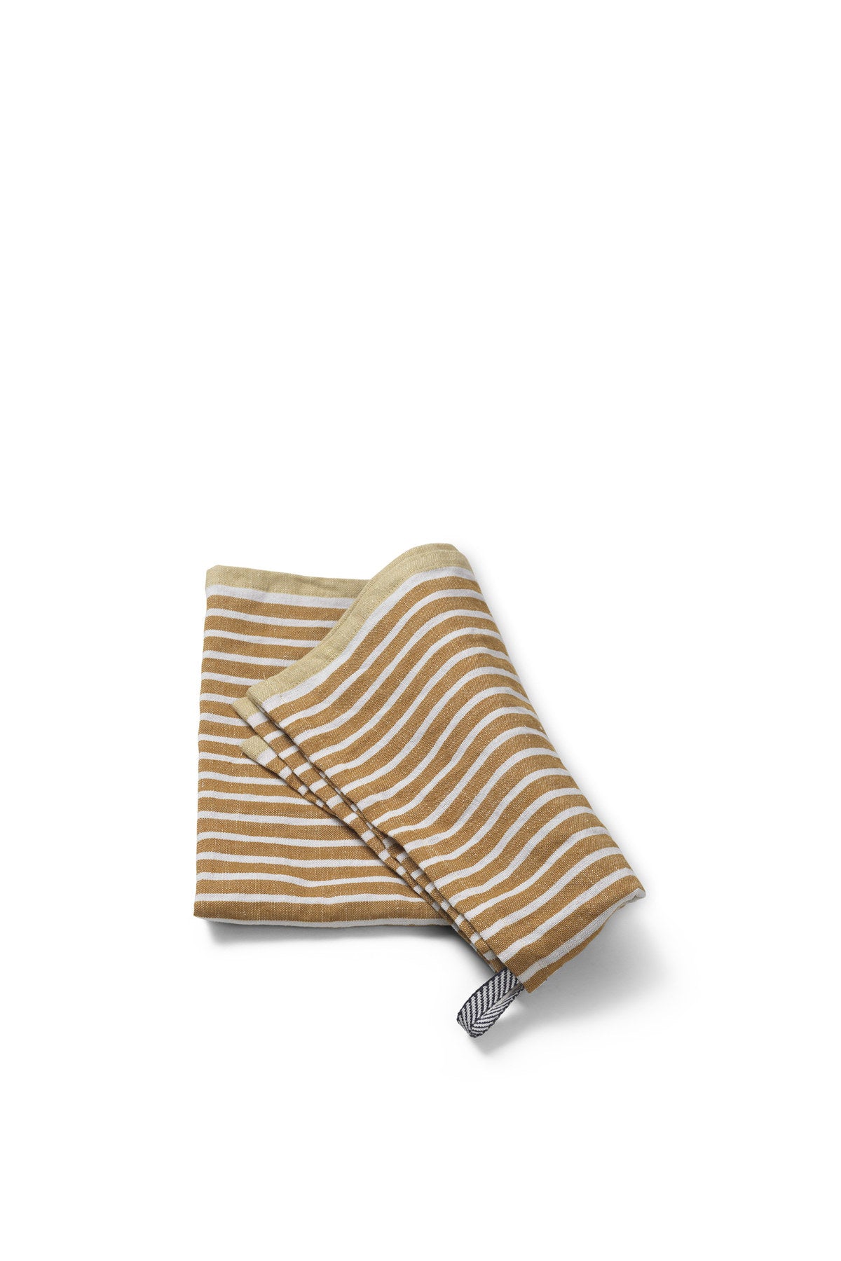 Hale Geschirrtuch in Grün präsentiert im Onlineshop von KAQTU Design AG. Küchentuch ist von Ferm Living