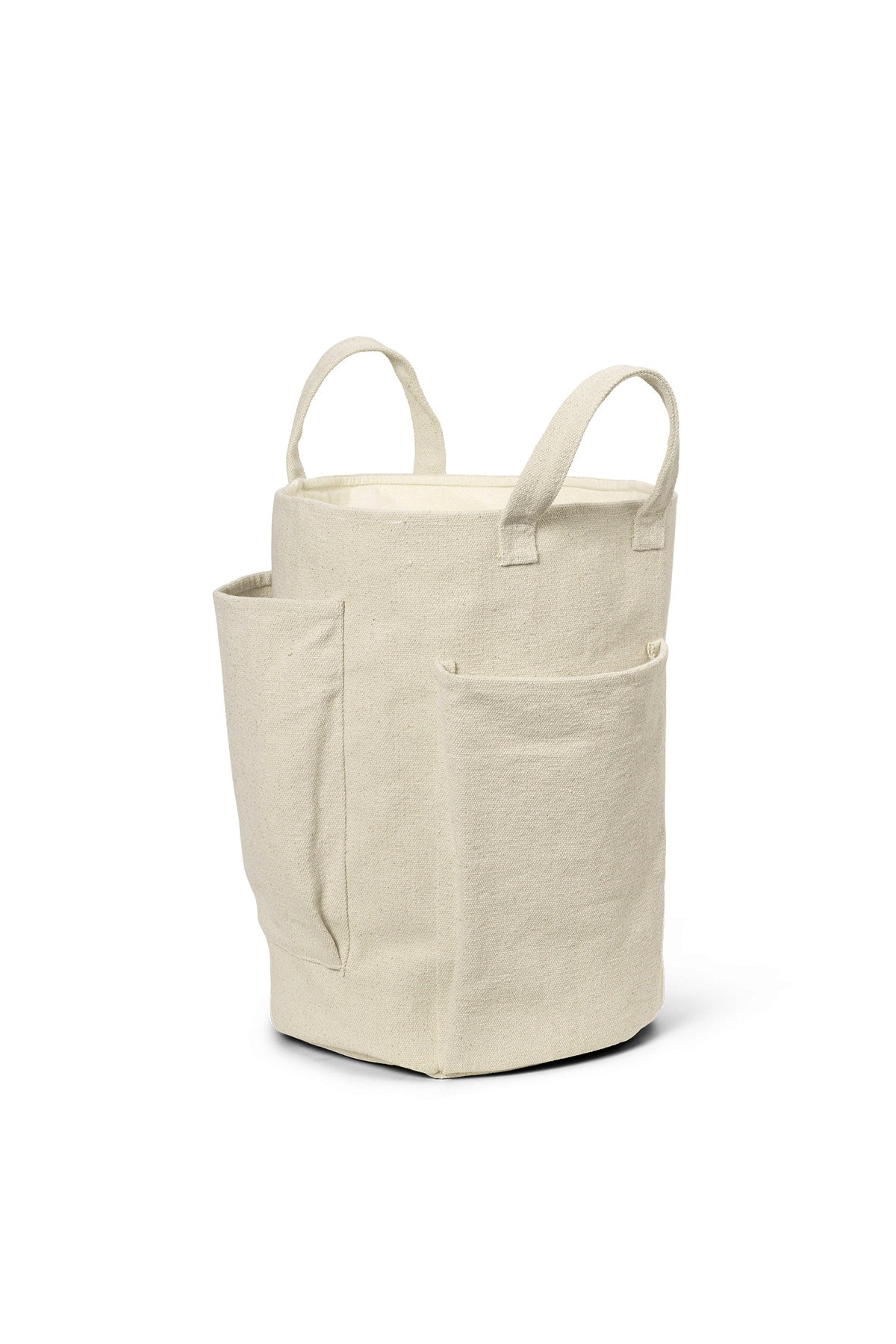 Aufbewahrungstasche in Off-White präsentiert im Onlineshop von KAQTU Design AG. Aufbewährungskörbe ist von Ferm Living