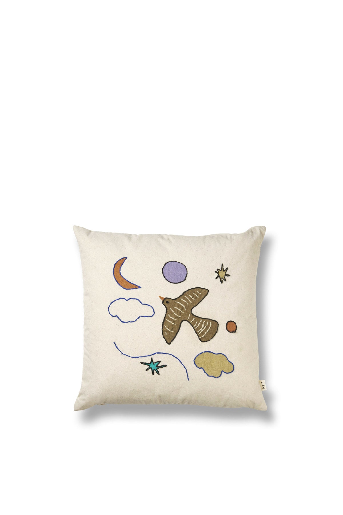 Naive Kissen in Bird präsentiert im Onlineshop von KAQTU Design AG. Kissen ist von Ferm Living
