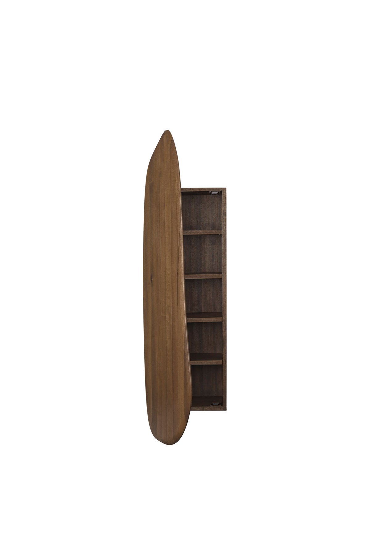 Feve Wandschrank in Walnuss präsentiert im Onlineshop von KAQTU Design AG. Wandregal ist von Ferm Living