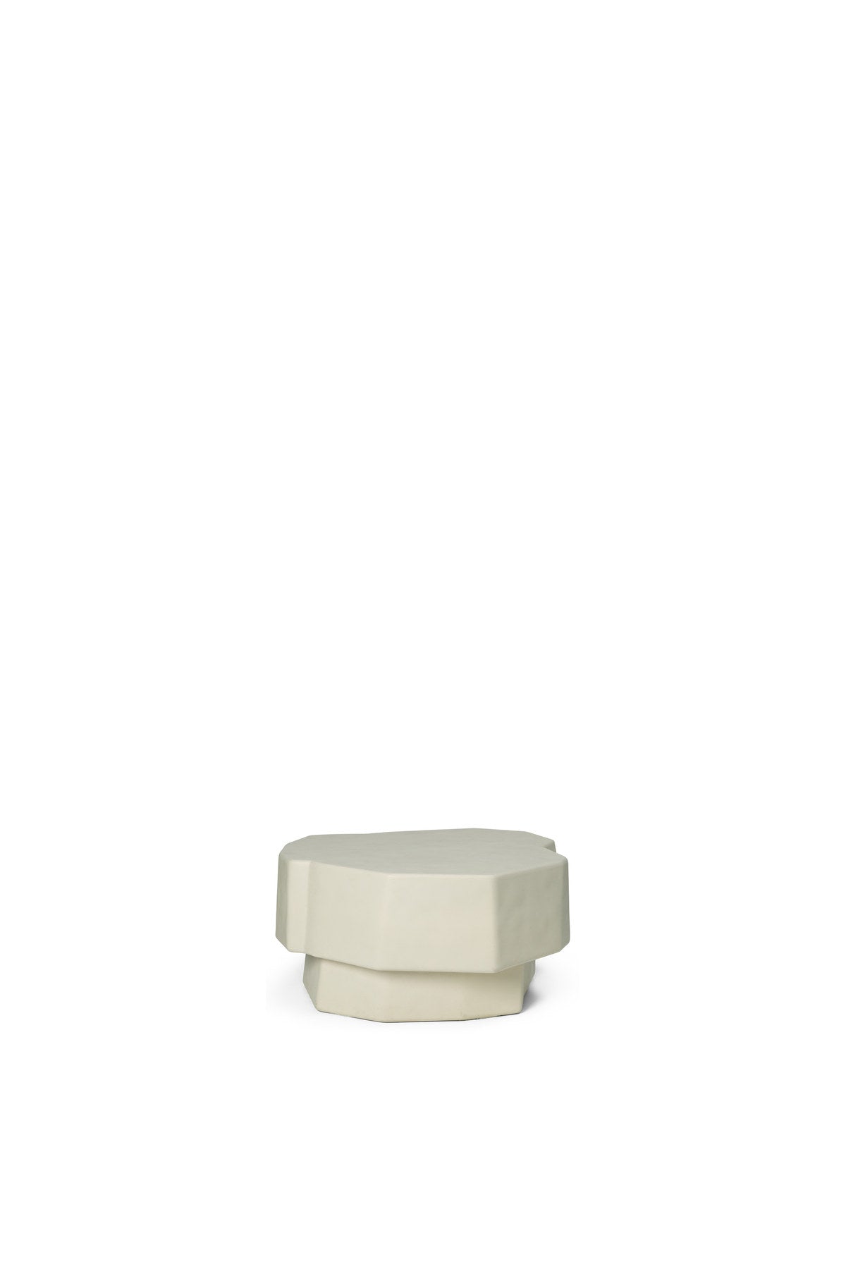 Staffa Couchtisch Ø84 in Ivory präsentiert im Onlineshop von KAQTU Design AG. Couchtisch ist von Ferm Living