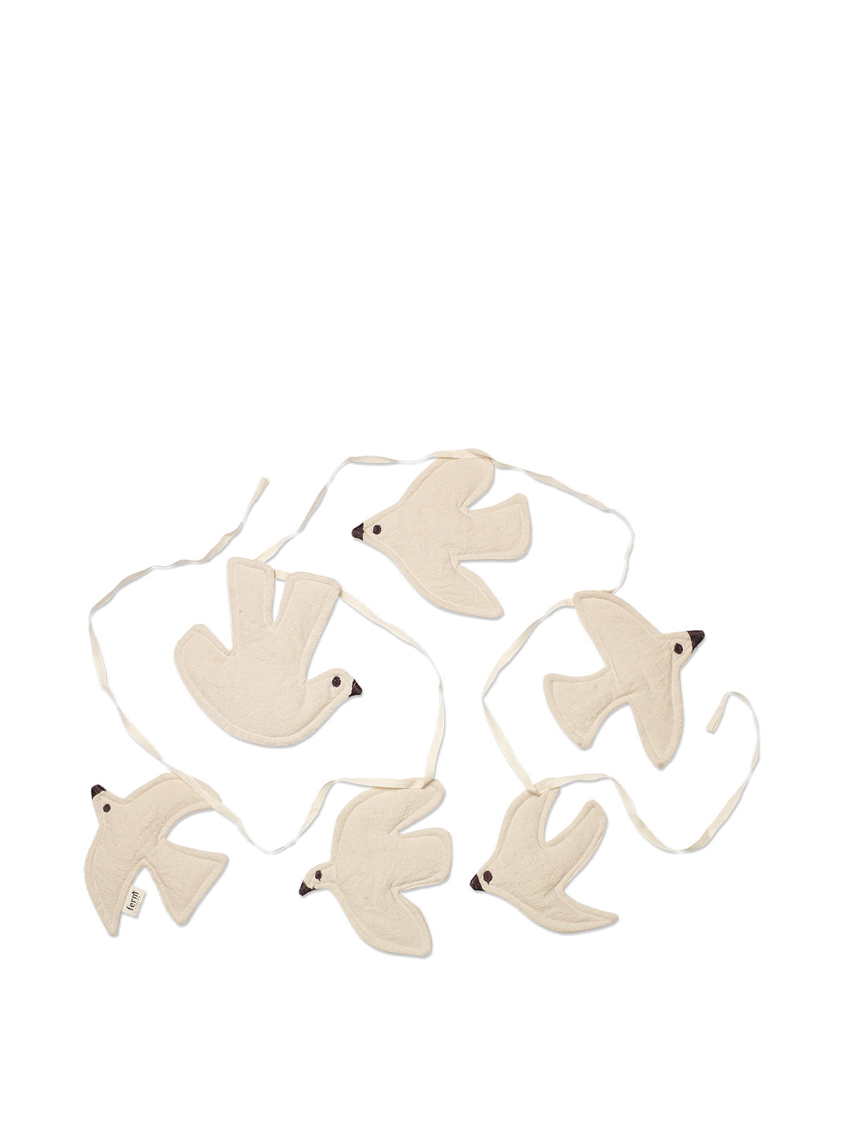 Swif Bird Garland in Undyed präsentiert im Onlineshop von KAQTU Design AG. Objekte Kids ist von Ferm Living