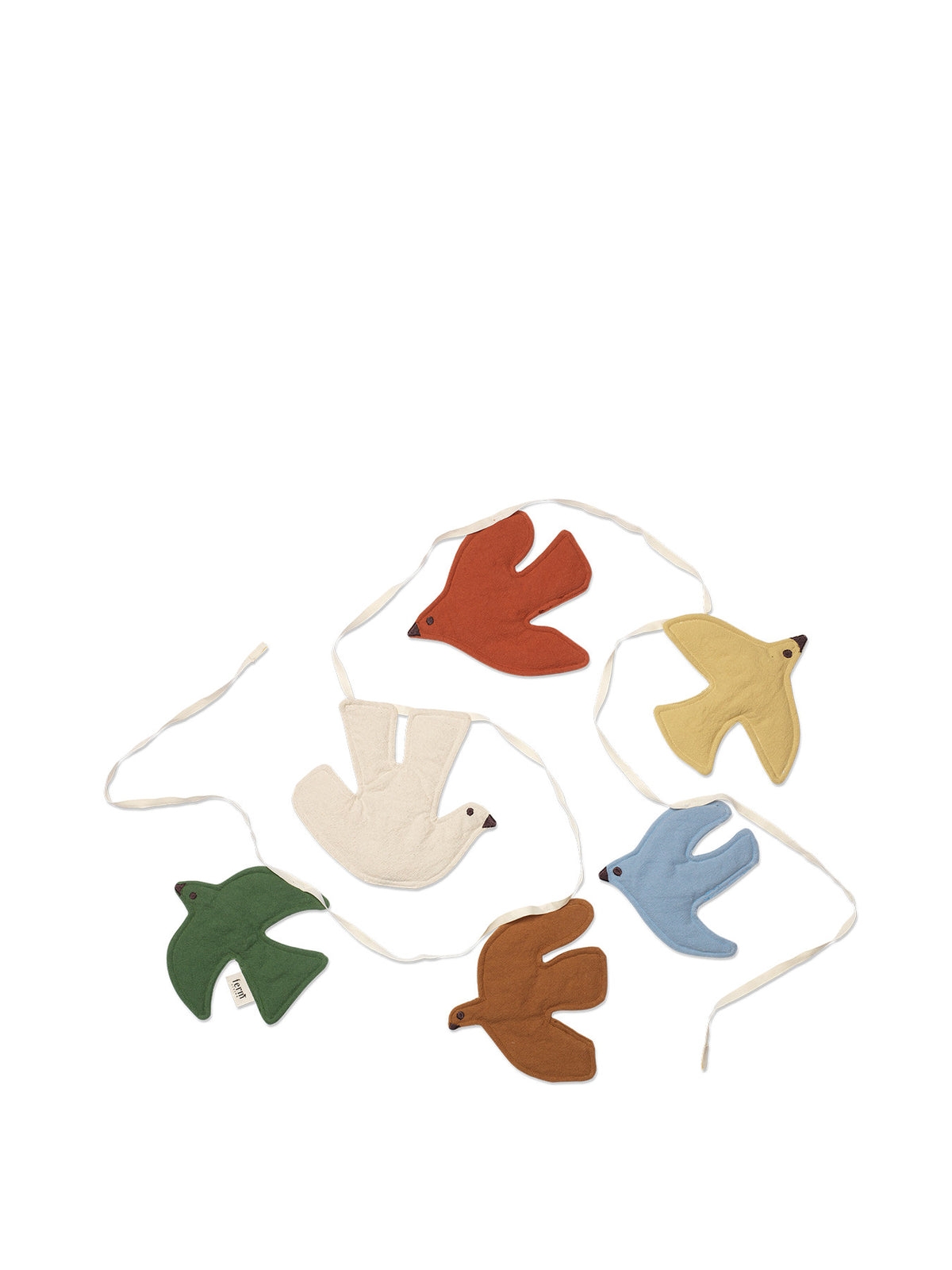 Swif Bird Garland in Multi präsentiert im Onlineshop von KAQTU Design AG. Objekte Kids ist von Ferm Living