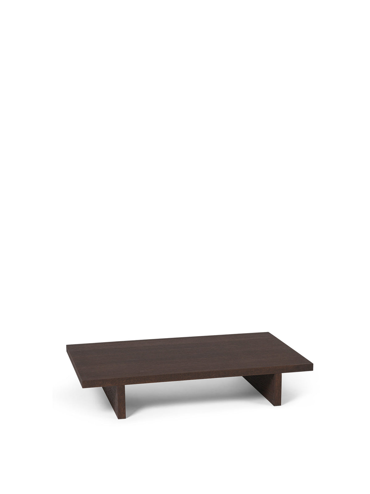 Kona Low Table in Dark Stained präsentiert im Onlineshop von KAQTU Design AG. Couchtisch ist von Ferm Living