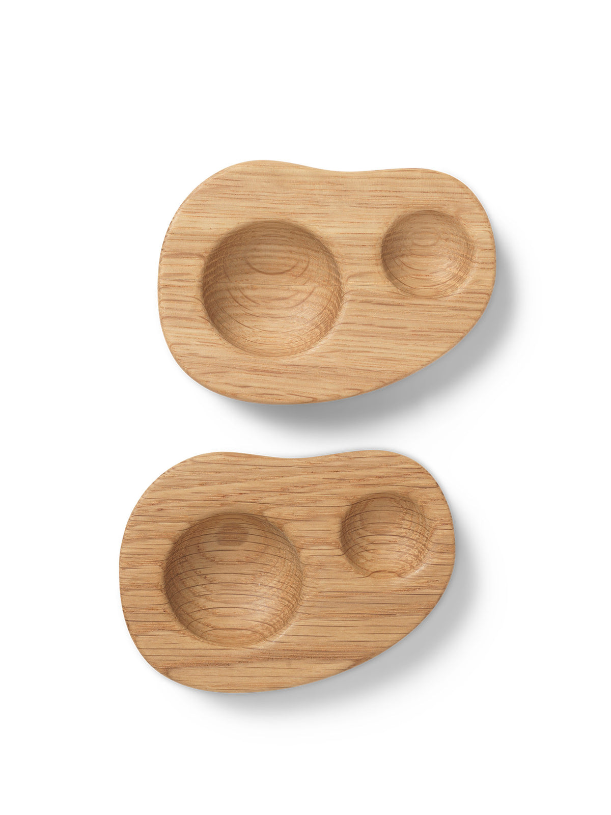 Cairn Eierbecher Set of 2 in Oak präsentiert im Onlineshop von KAQTU Design AG. Eierbecher ist von Ferm Living