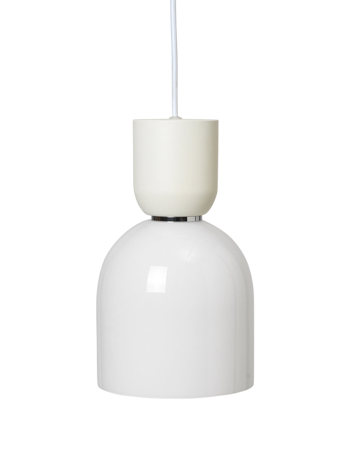 Collect Lampenschirm Bell in White präsentiert im Onlineshop von KAQTU Design AG. Lampenschirm ist von Ferm Living