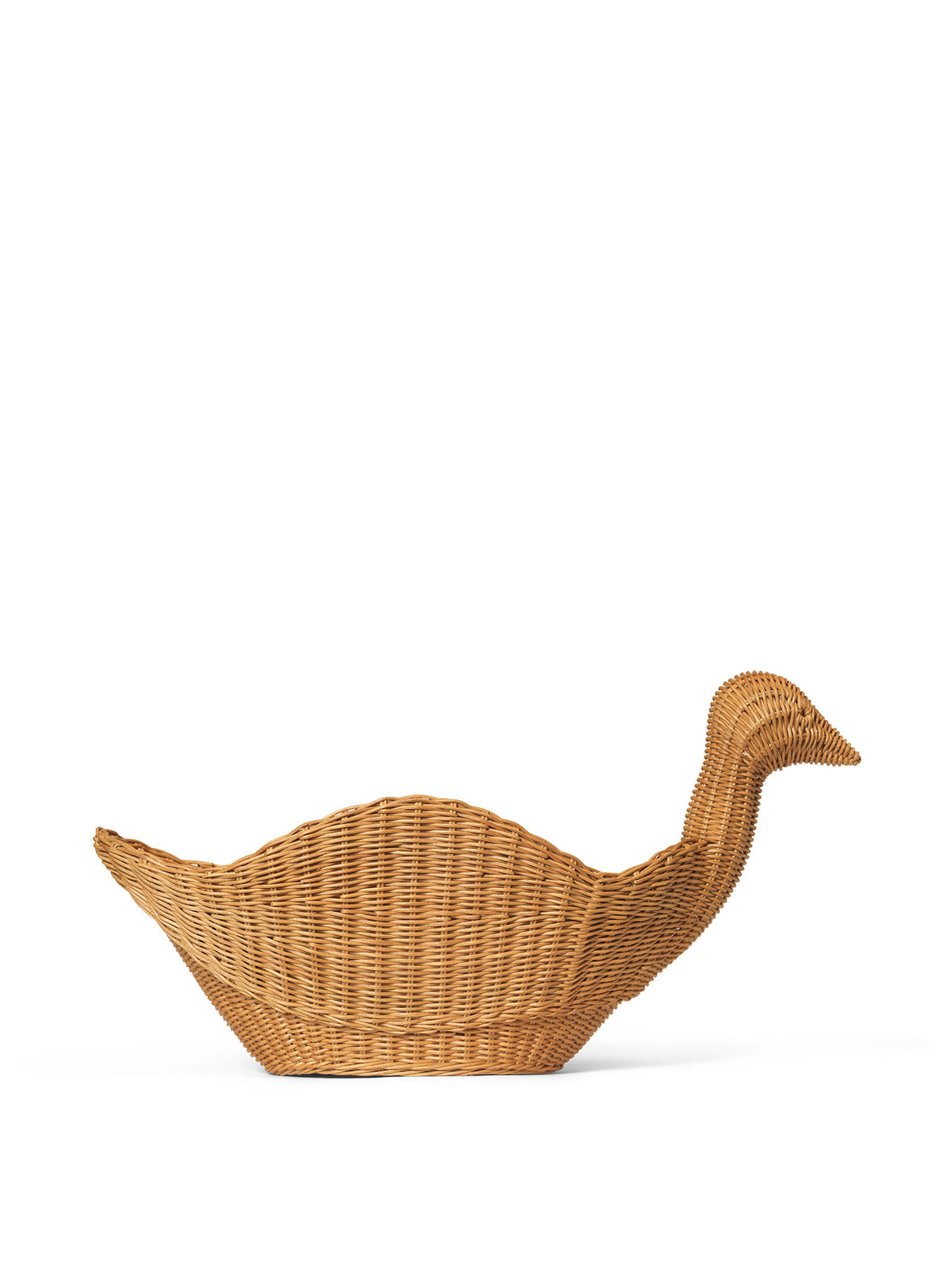 Bird Braided Storage in Natural präsentiert im Onlineshop von KAQTU Design AG. Aufbewährungskörbe ist von Ferm Living