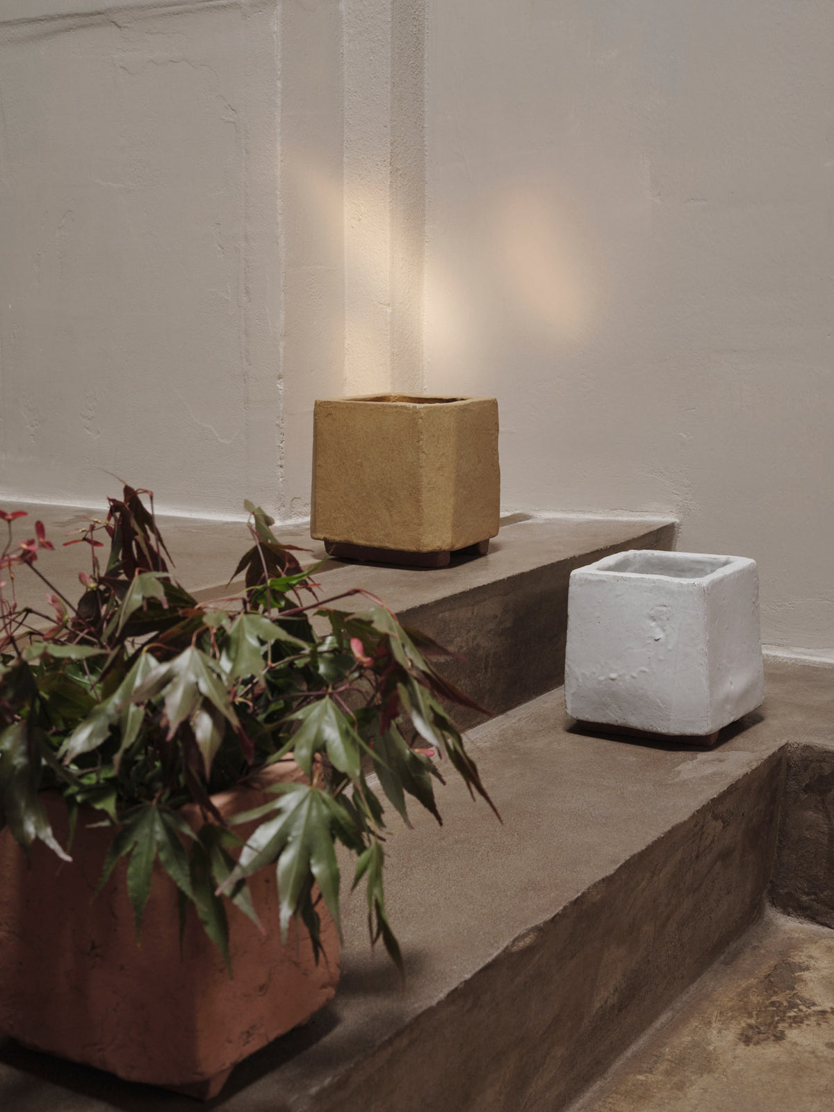 Kurinu Pot in Honey präsentiert im Onlineshop von KAQTU Design AG. Pflanzentopf ist von Ferm Living
