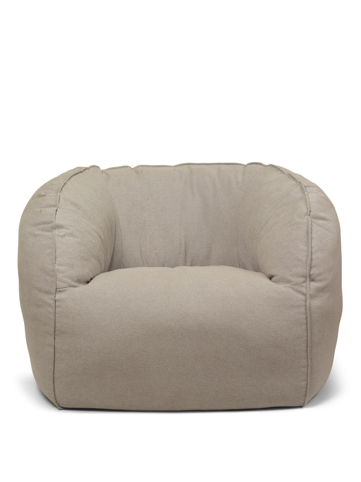 Nesten Sessel in Cotton Natural präsentiert im Onlineshop von KAQTU Design AG. Sessel mit Armlehnen ist von Ferm Living