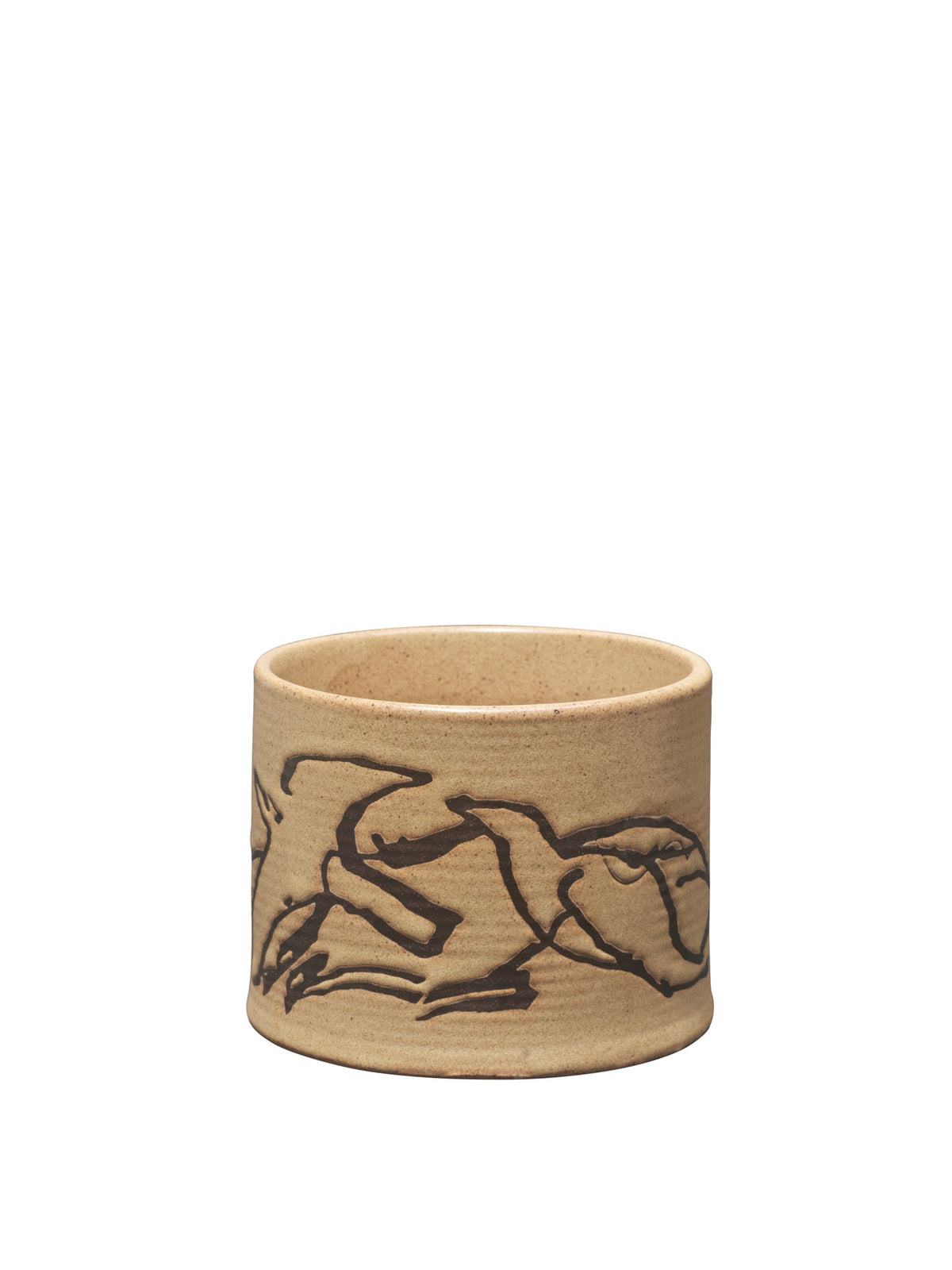 Vuelo Cup in Dark Buff präsentiert im Onlineshop von KAQTU Design AG. Tasse ist von Ferm Living