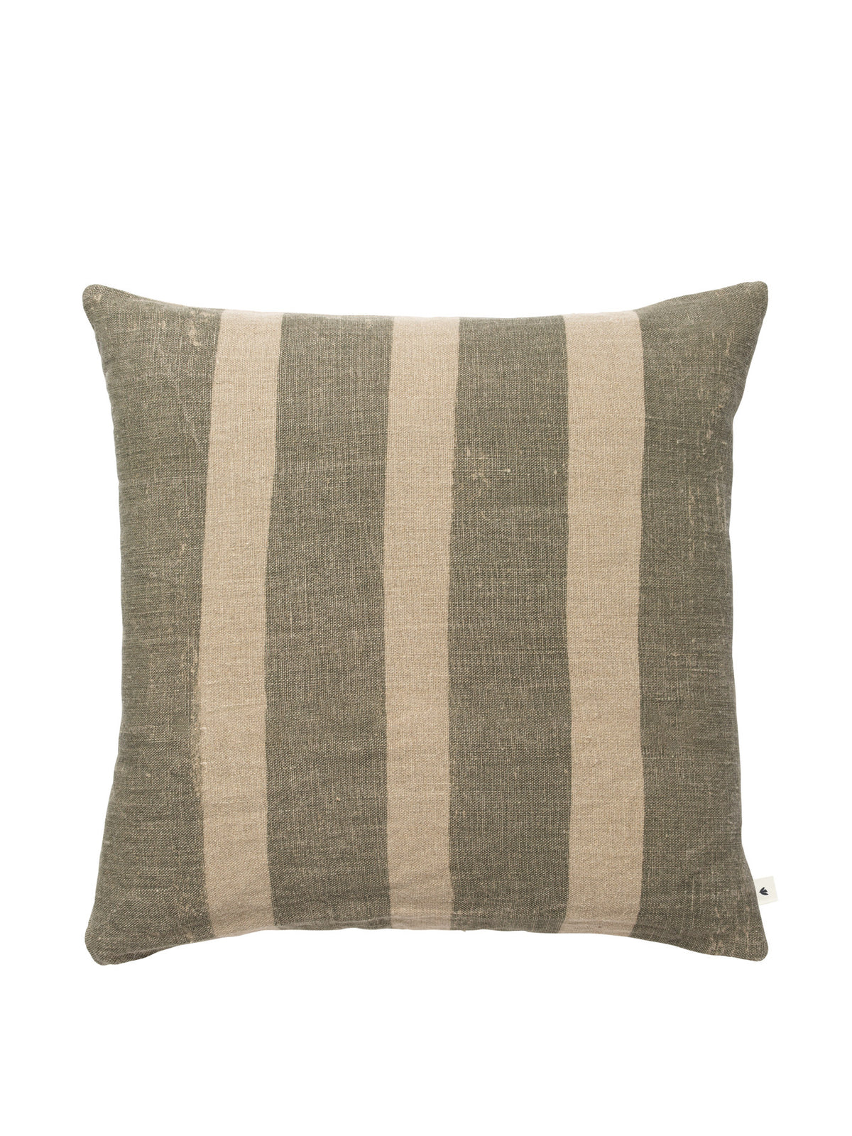 Oleo Kissenbezug in Teegrau/Natur präsentiert im Onlineshop von KAQTU Design AG. Deko Kissenbezug ist von Ferm Living
