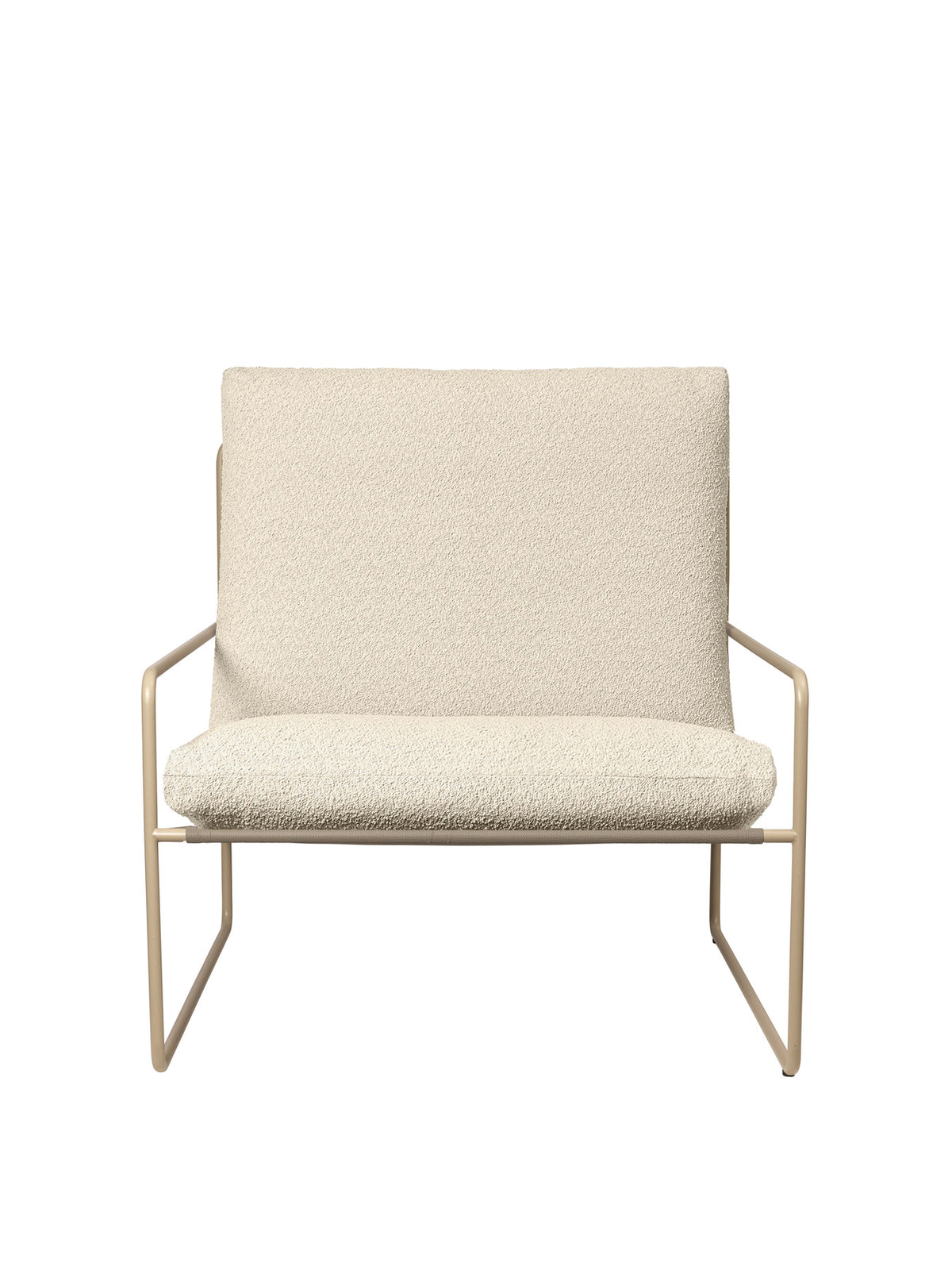 Desert 1-Sitzer in Kaschmir/Off-weiss präsentiert im Onlineshop von KAQTU Design AG. Outdoor-Sessel ist von Ferm Living