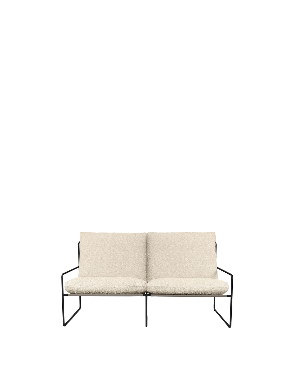 Desert 2-Sitzer in Schwarz/Weiss präsentiert im Onlineshop von KAQTU Design AG. Lounge Sofa ist von Ferm Living